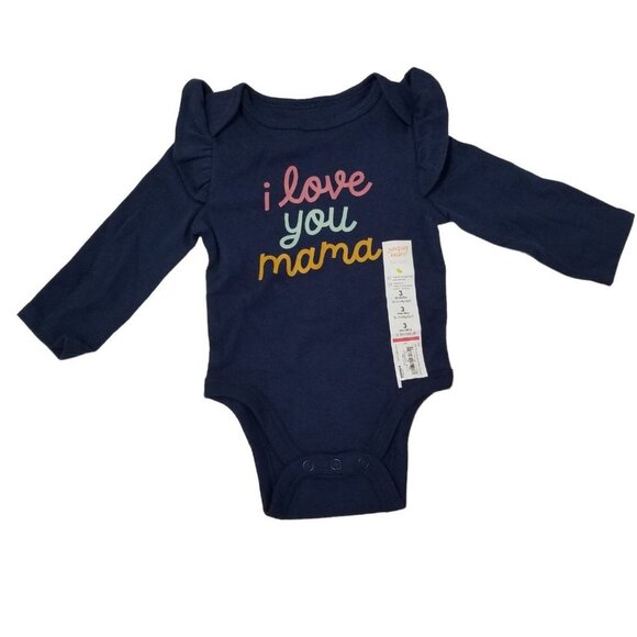 NWT JUMPING BEANS 3 PIECE SET BODYSUIT SWEATPANTS AND HEADBAND Baby Size 3M - Picture 3 of 9